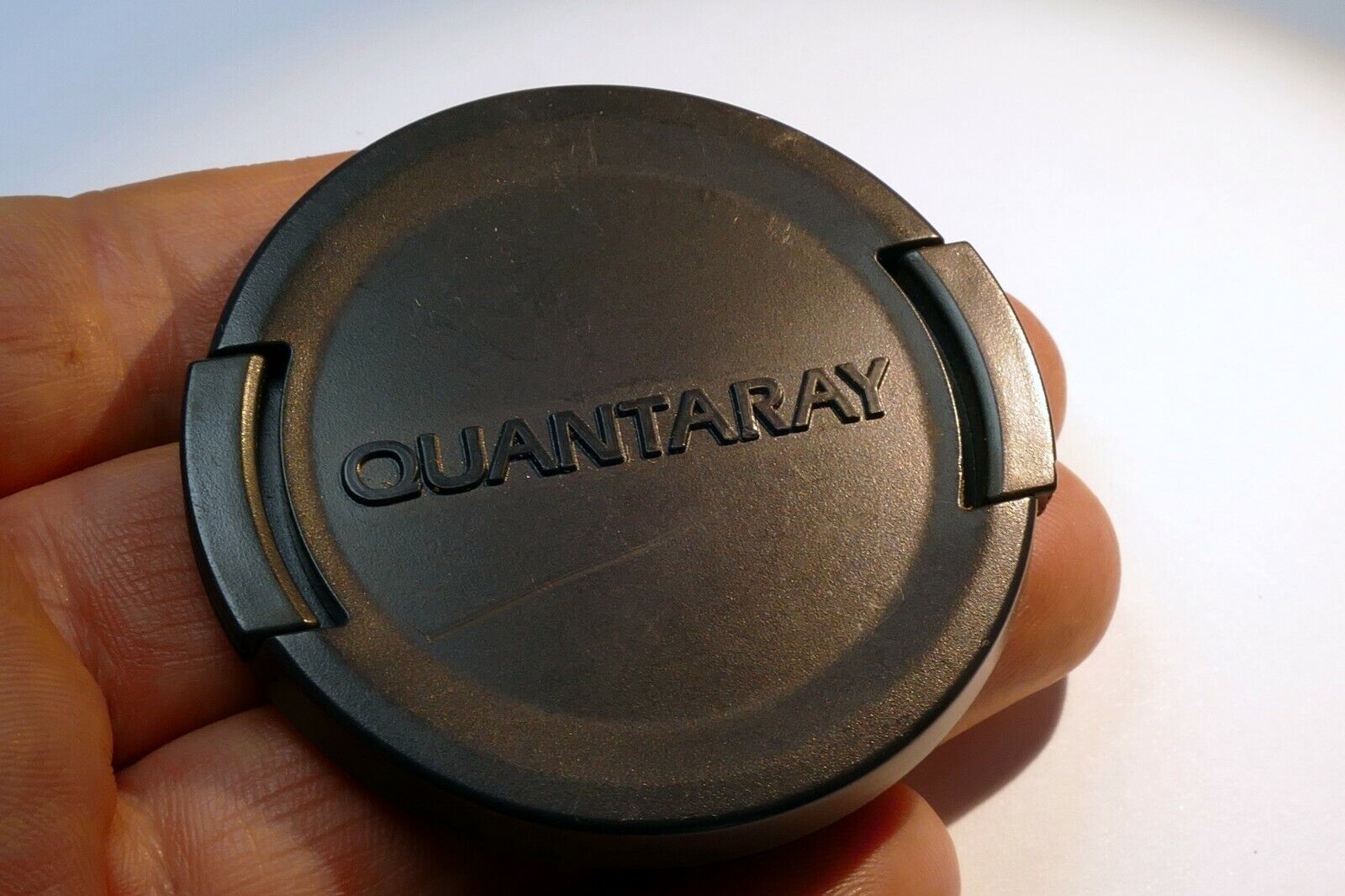 Quantaray 55mm Lens Front Cap snap on for 28-80mm f3.5-5.6 Macro AF at 80mm 1:2
