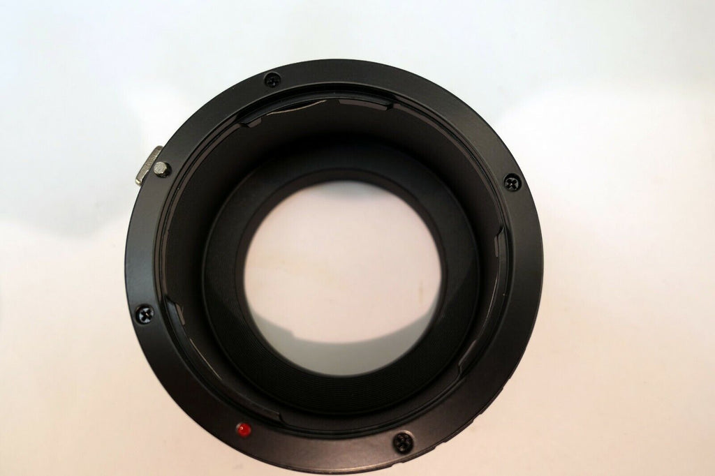 Canon EOS EF S mount lens adapter to Sony NEX E mount cameras ILCE a6500 a6300