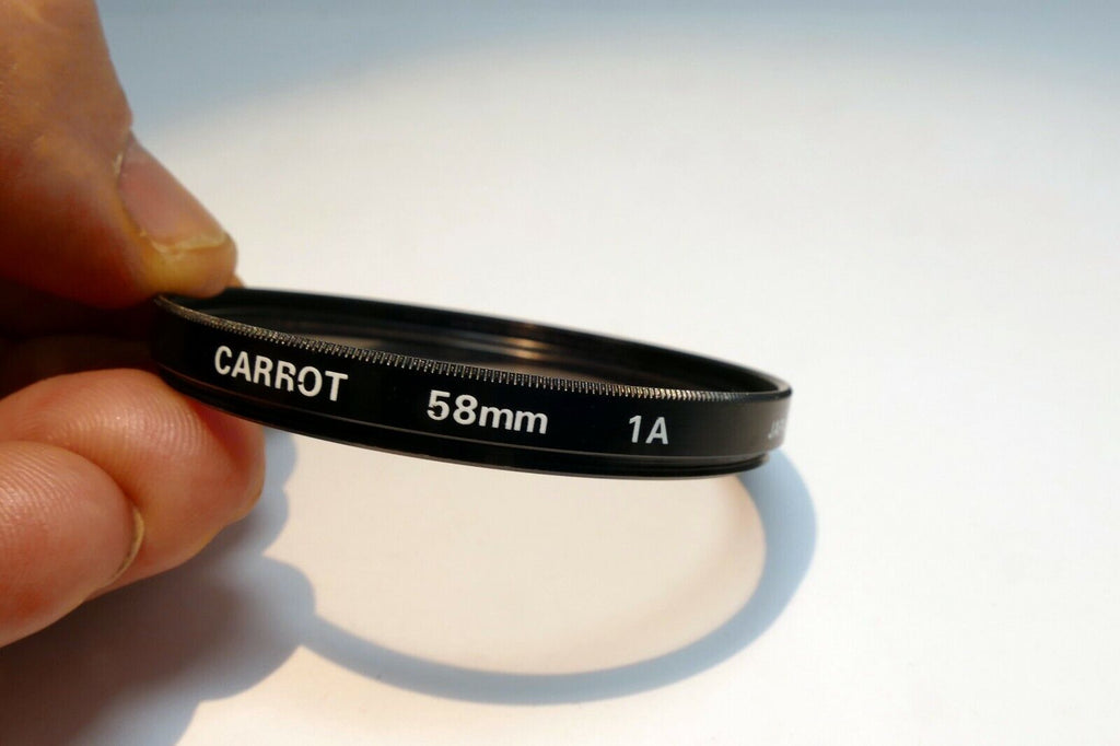 Carrot  1A sky 58mm filter  Skylight