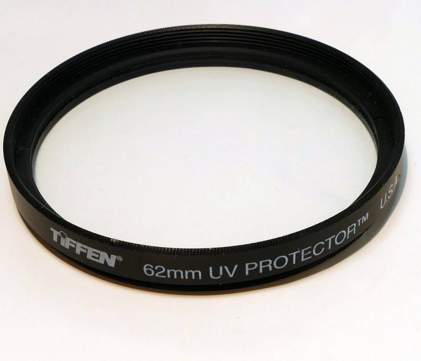 Tiffen UV Protector 62mm Lens Filter made in USA - genuine original