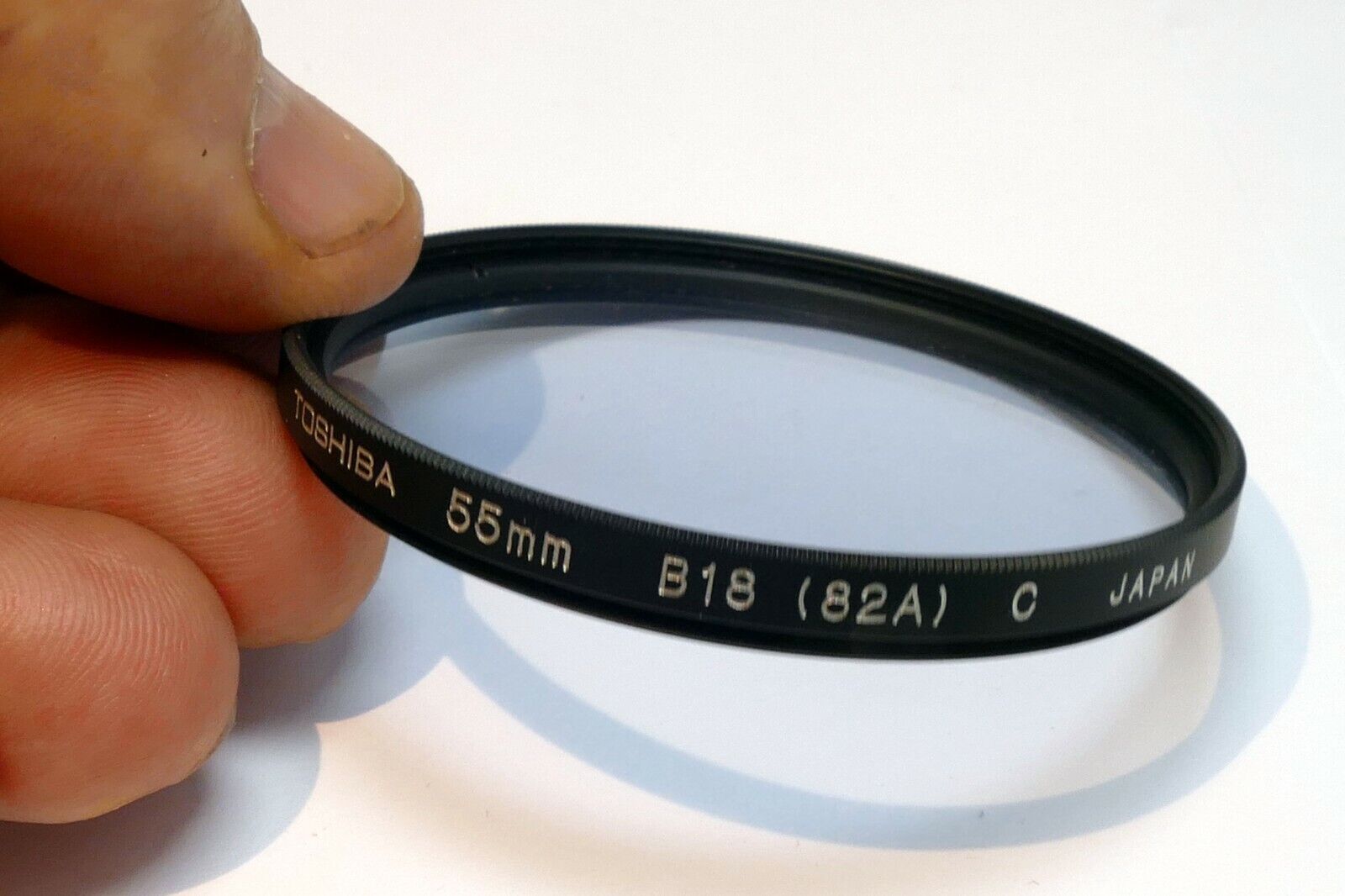 Toshiba 55mm Filter B18 82A  Color Conversion light blue cooling made in Japan