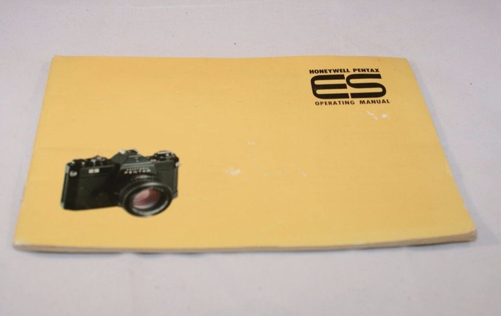 Pentax Honeywell Camera ES camera Instruction Manual (EN) 5110056