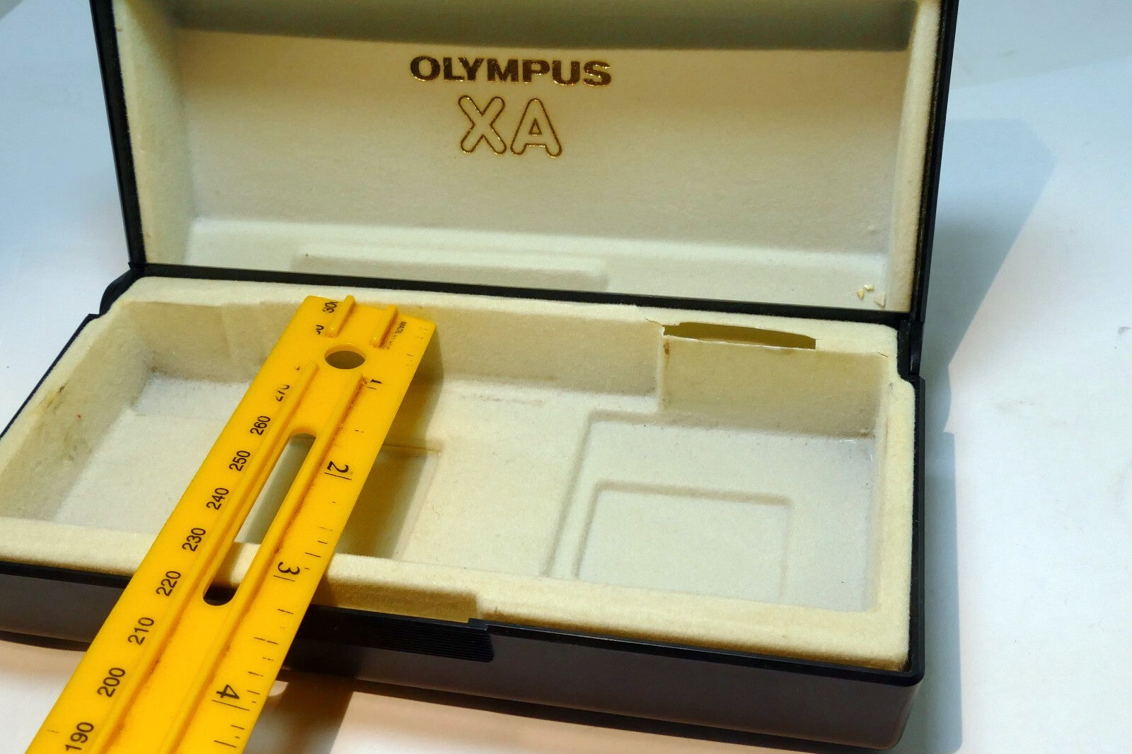 Olympus XA Case plastic box for  XA camera genuine OEM vintage