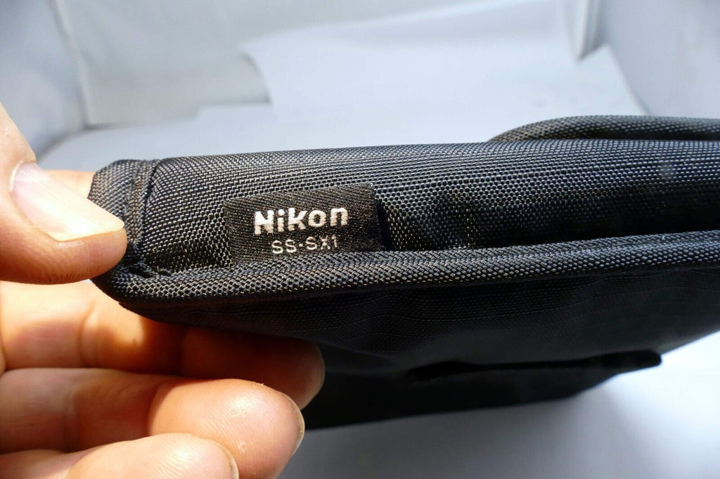 Nikon SS-SX1 5X5"  Case Soft Pouch for  SB-21 Macro flash ring R1