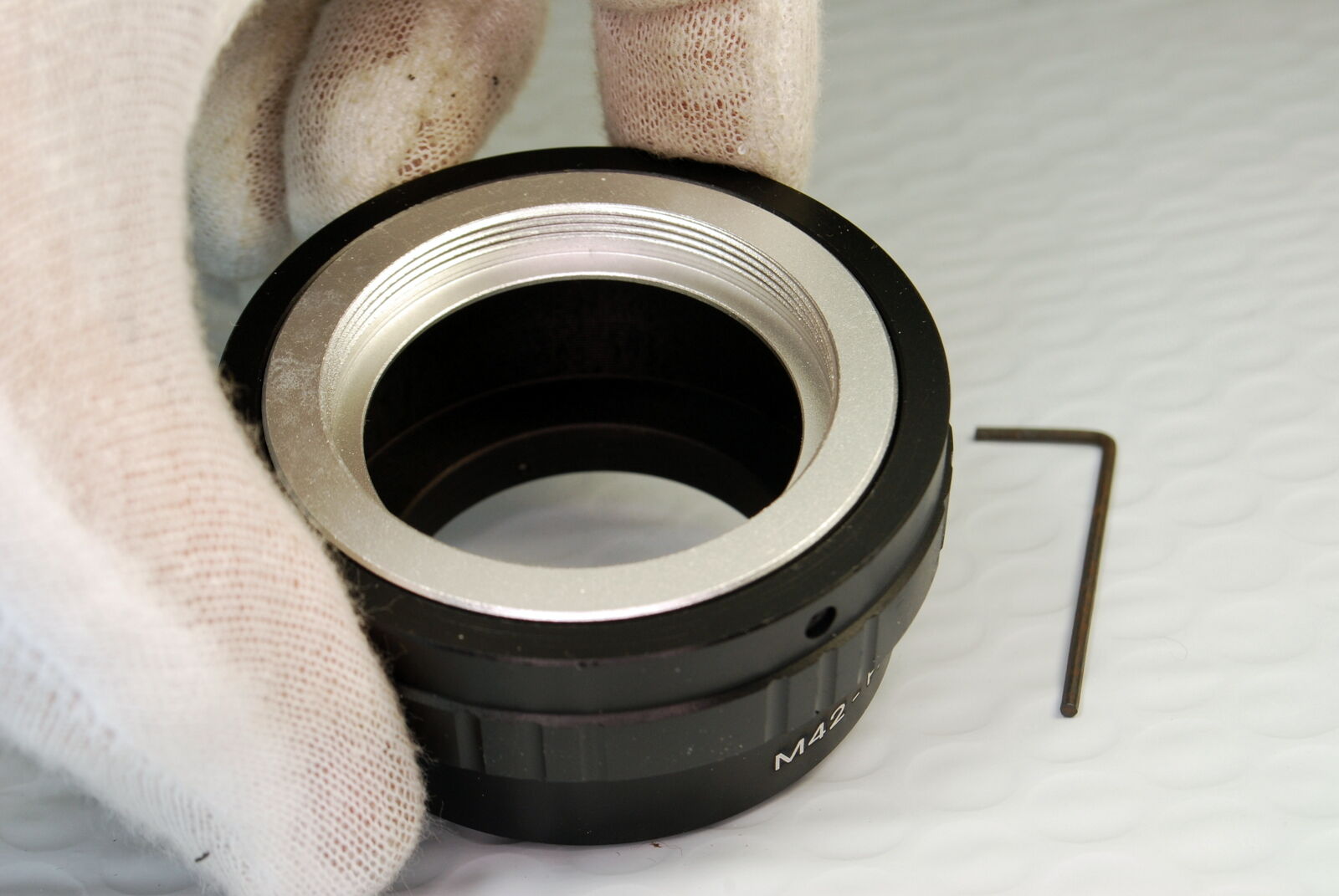 Pentax M42 Screw Lens Mount to Fujifilm FX Camera Adapter Ring X-Pro1 X-E1 X-E2