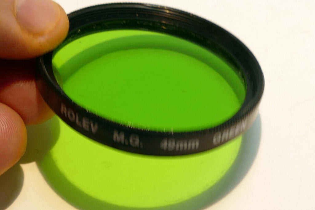 Rolev M.G. 49mm G Green Filter - excellent condition