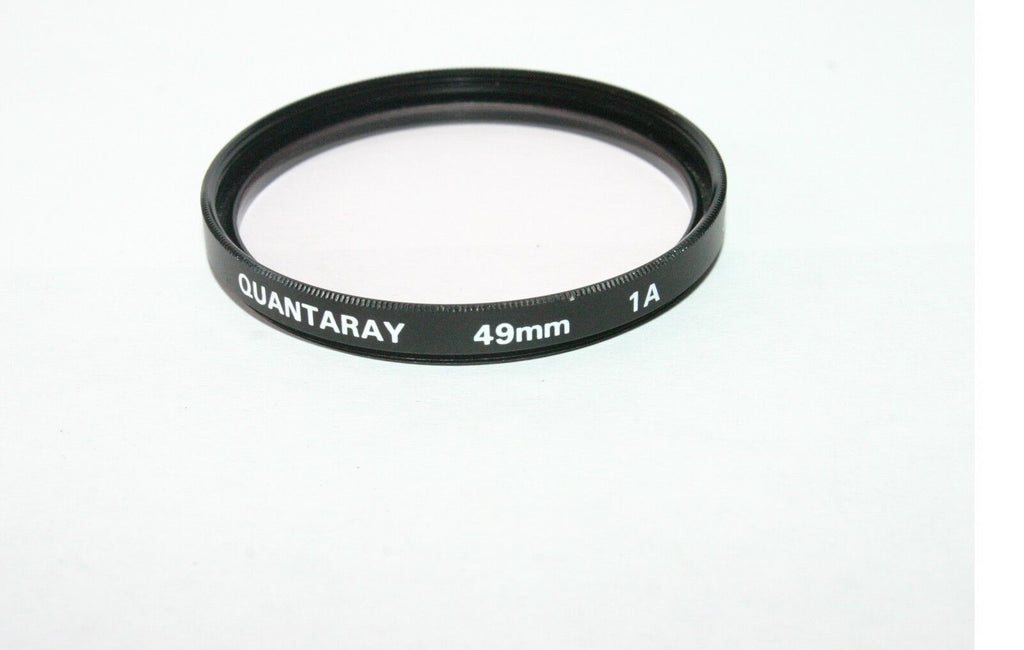 Used Quantaray 49 mm 1A Skylight Lens Filter Made in Japan 6309014