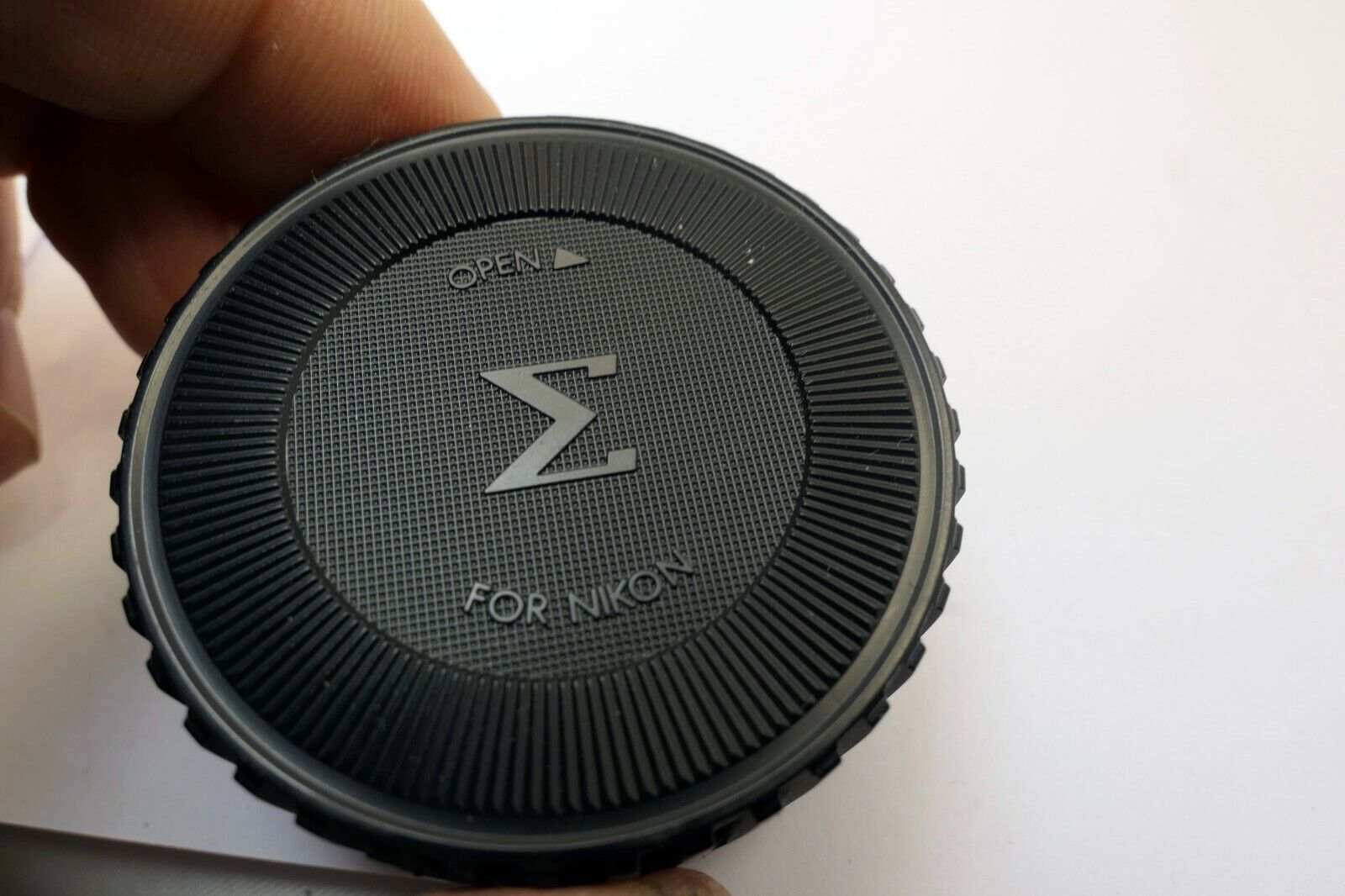 Sigma Rear Lens Cap for Nikon F Ai Ai-s  twist on type bayonet vintage