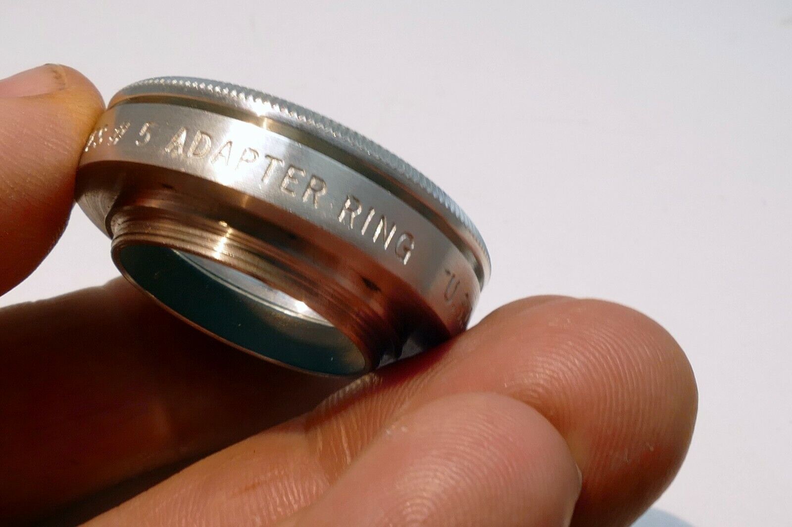 Tiffen  # 511  series 5 adapter holder Filter for drop in w/ retaining ring