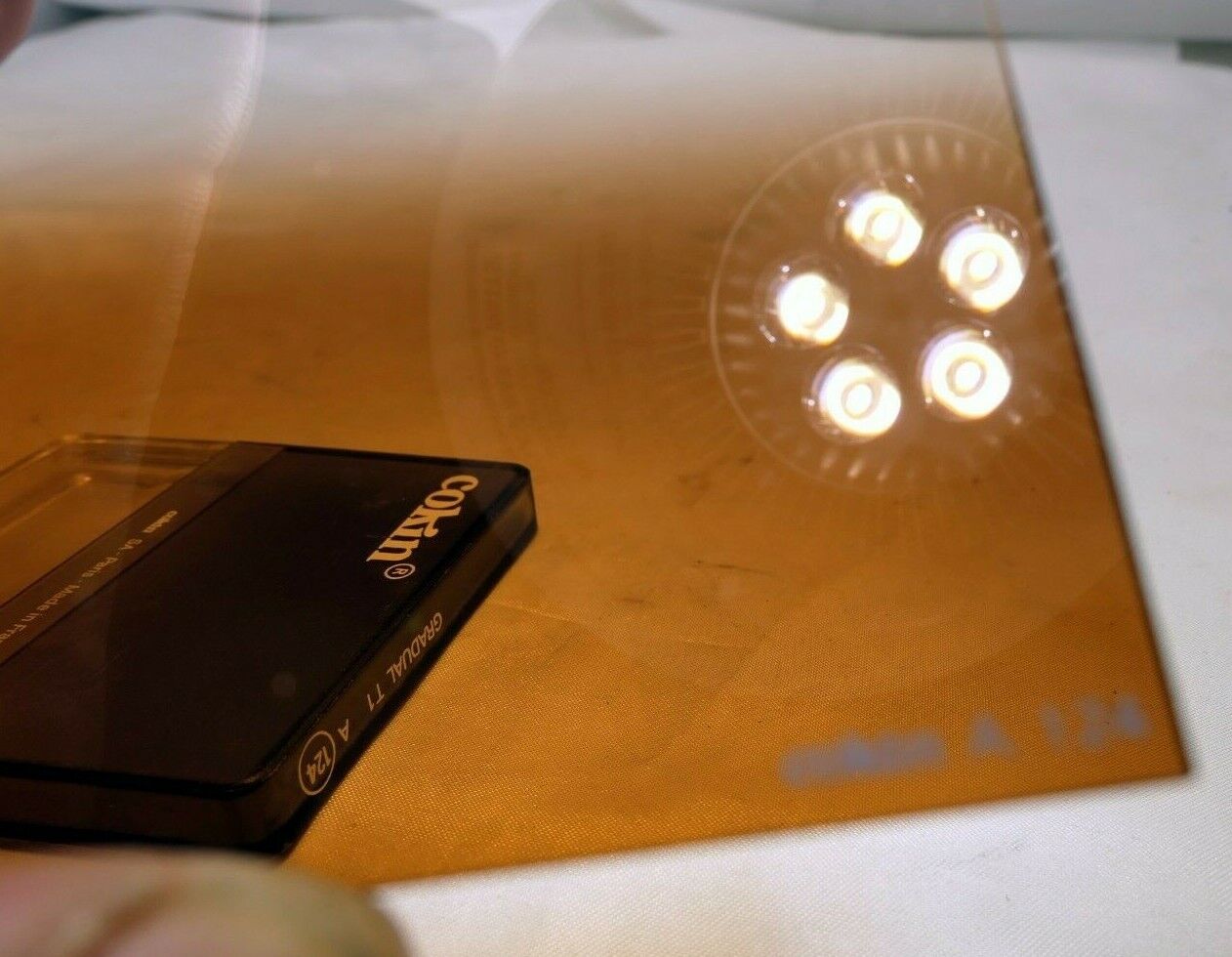 Cokin A 124 Gradual Tobacco T1 (A124) Lens Filter square A series Graduated