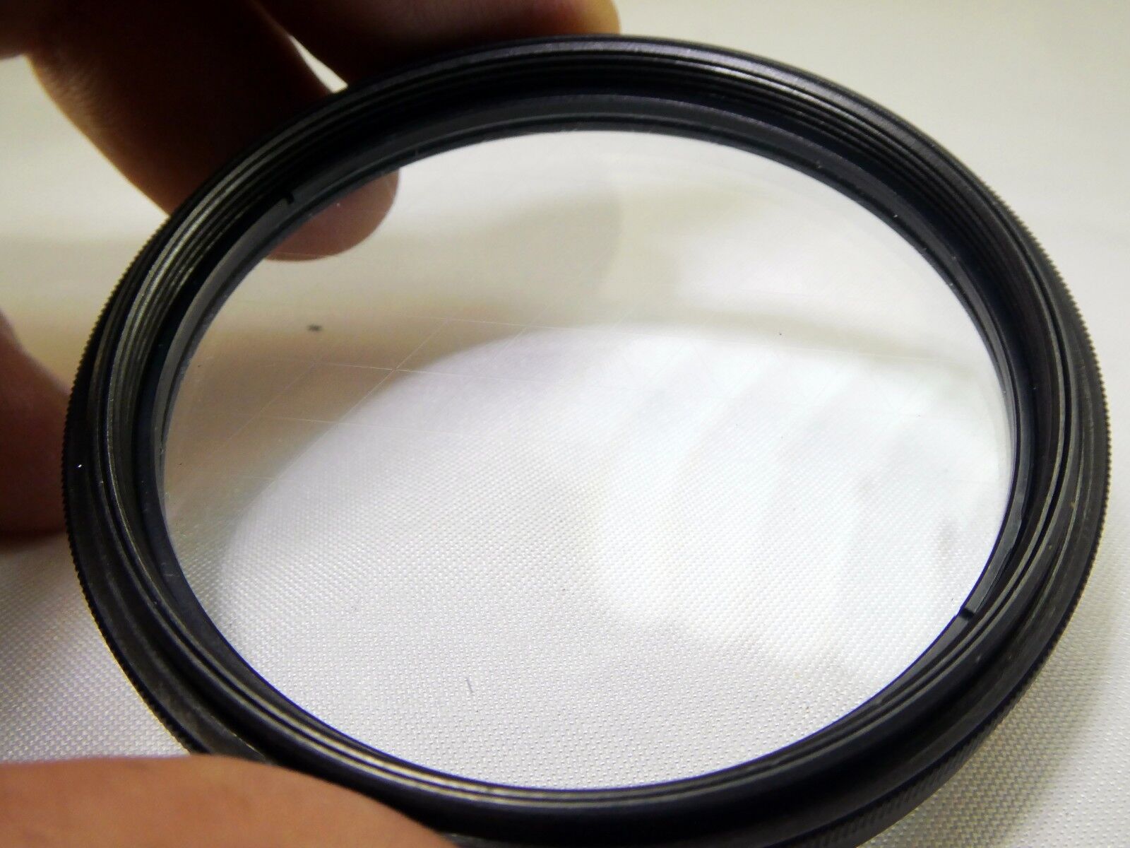 Adjustable angle 6 Star Cross Screen CS 55mm Lens Filter  rotating rim