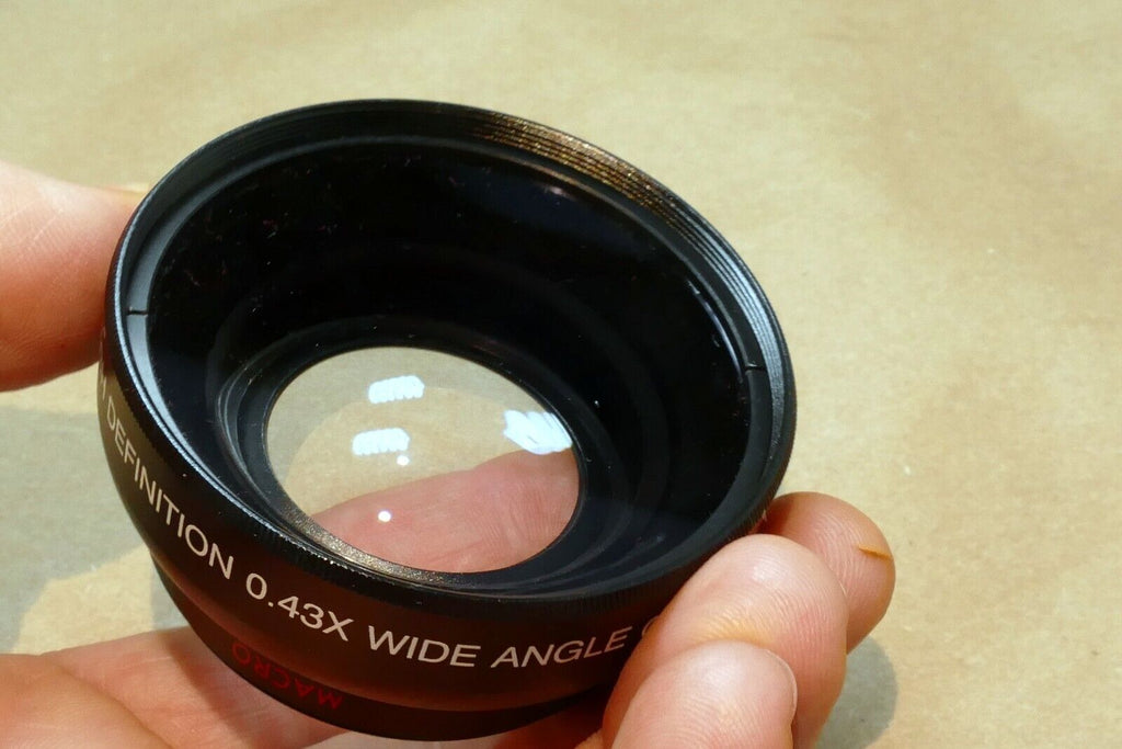 52mm Vivitar 0.43X Wide Angle Lens HD MC AF High Definition w/ macro
