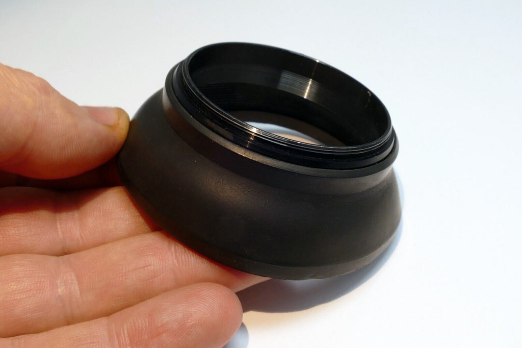 Vivitar 52mm  Rubber Lens Hood Shade - poor condition, rubber stiff