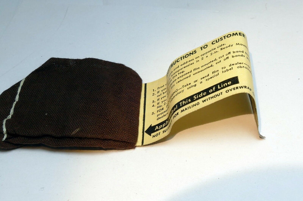 Soft case for film processing vintage 1960's
