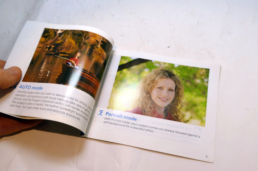 Nikon N55 Photo Guide Camera Brochure 2002