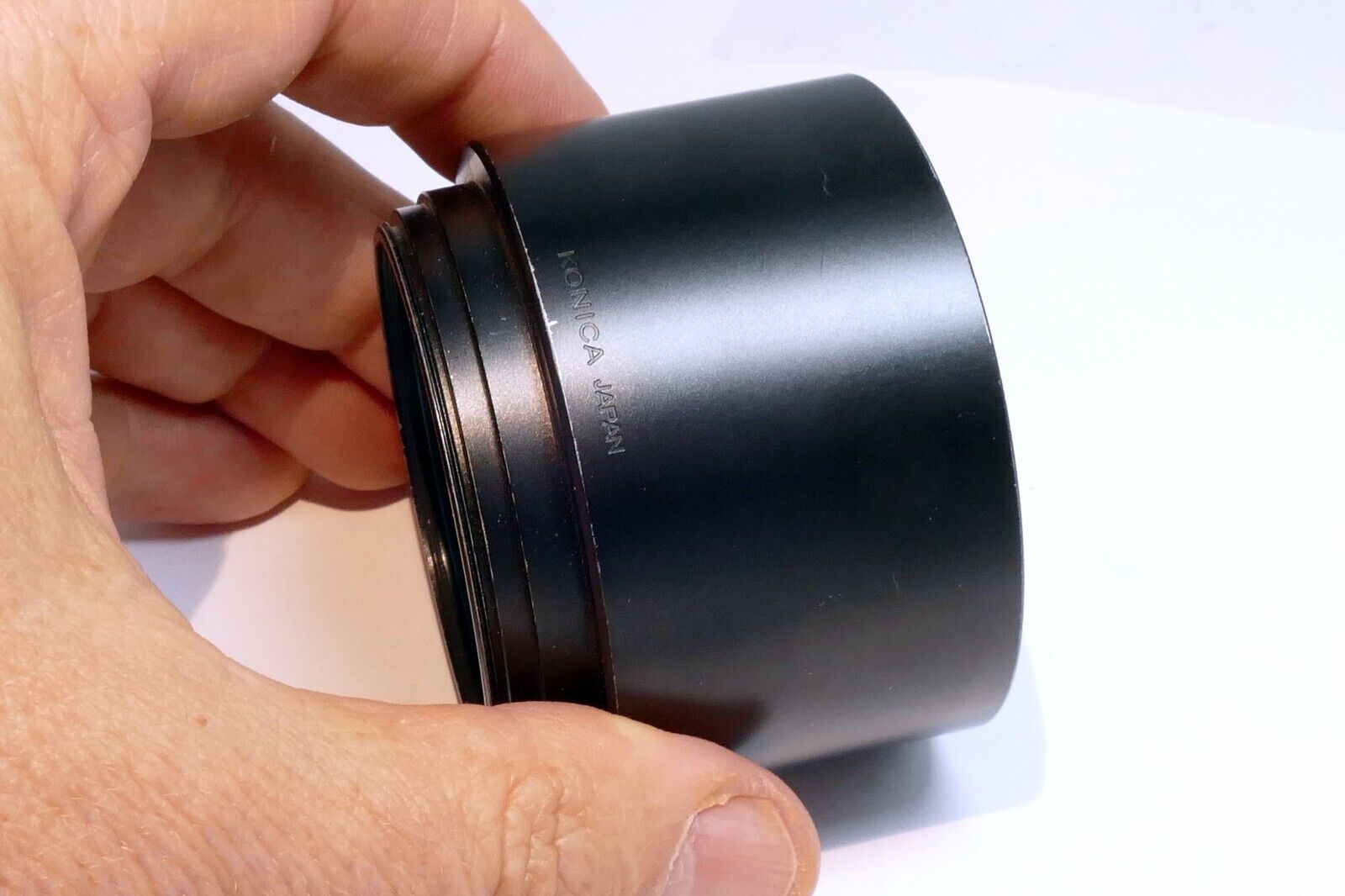 Konica AR 55mm Lens Hood Shade metal for Hexanon 100mm f2.8 AE 85mm - OEM