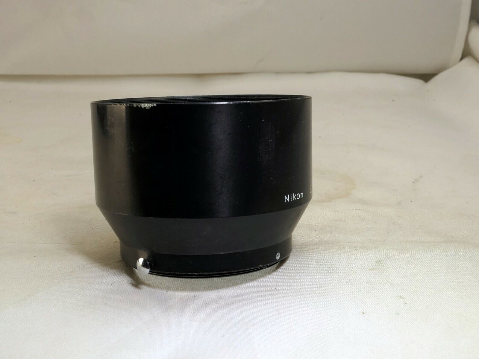 Nikon HS-4 Hood Shade Metal clip on for 105mm f2.5 85mm f2.0 Ai Ai-s Genuine EOM