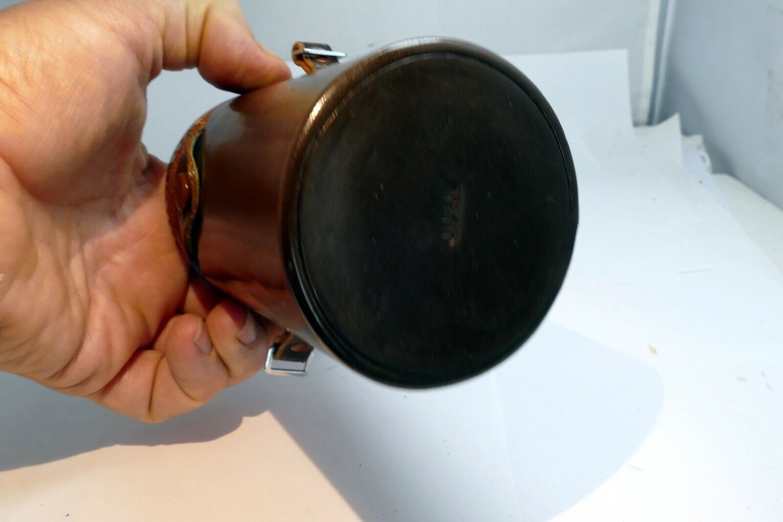 Canon  Hard Leather Lens Case for 85mm f1.9 f2 rangefinder LTM