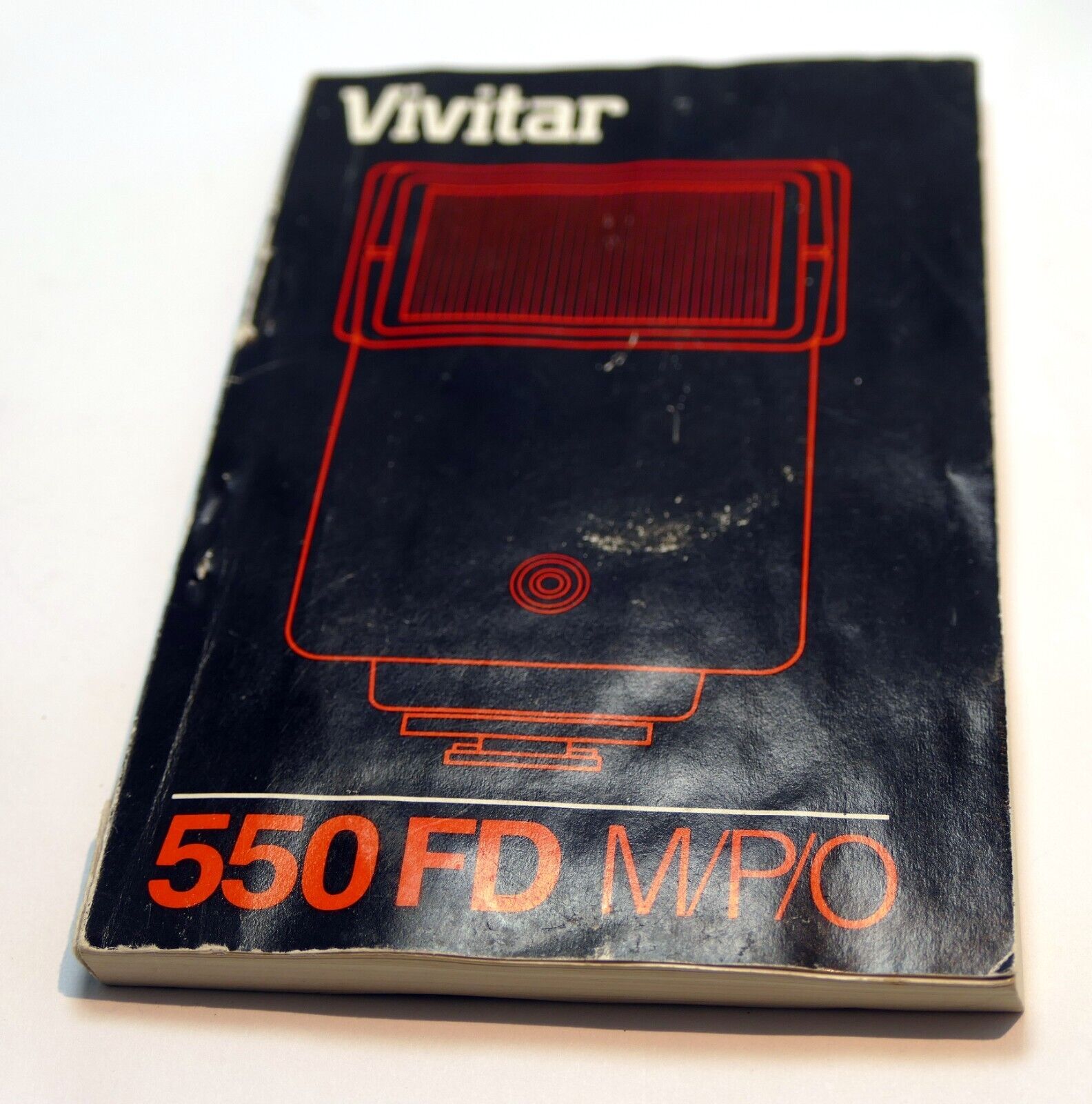 Flash Camera Manual Vivitar 550 FD M/P/O Instruction Guide English