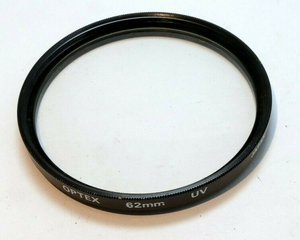 Optex UV   62mm Lens Filter  made in Japan