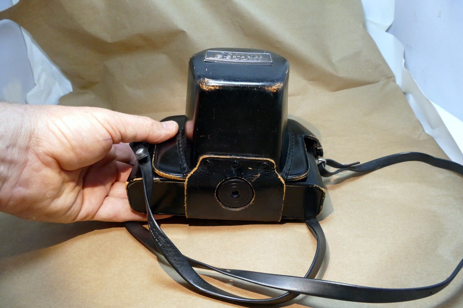 Canon Pellix QD FTB camera Protective Leather Case - Genuine