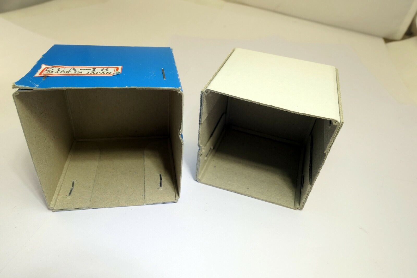 Empty Box for SCA-16 2.5X2.5" vintage