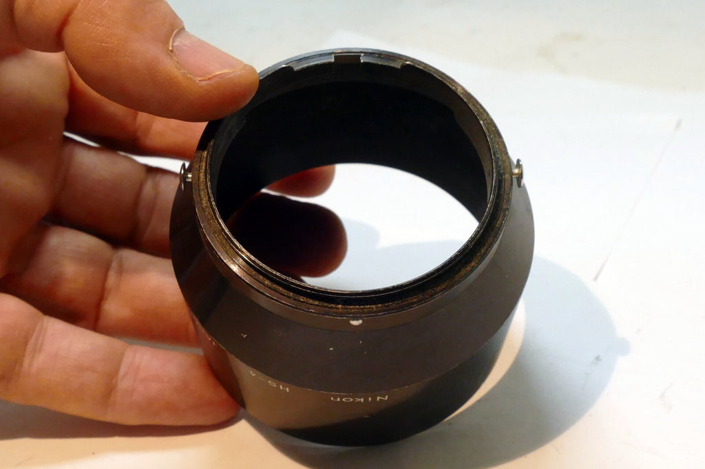 Nikon 52mm HS-4 Clip-on Lens Hood 105mm f2.8 f4 micro Nikkor fits 85mm f2 AI
