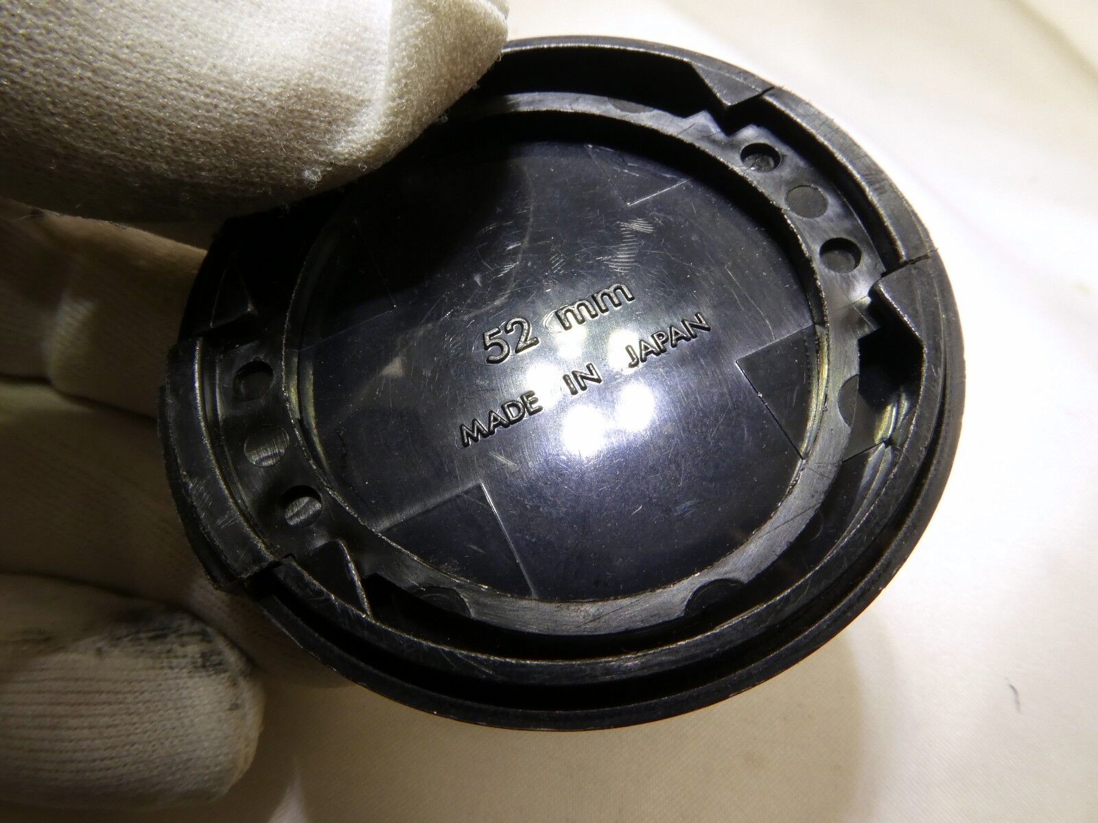 Quantaray 52mm Front Lens Cap Snap on type for