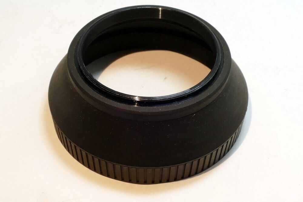 62mm Lens Hood screw in threaded rim Shade collapsible zoom