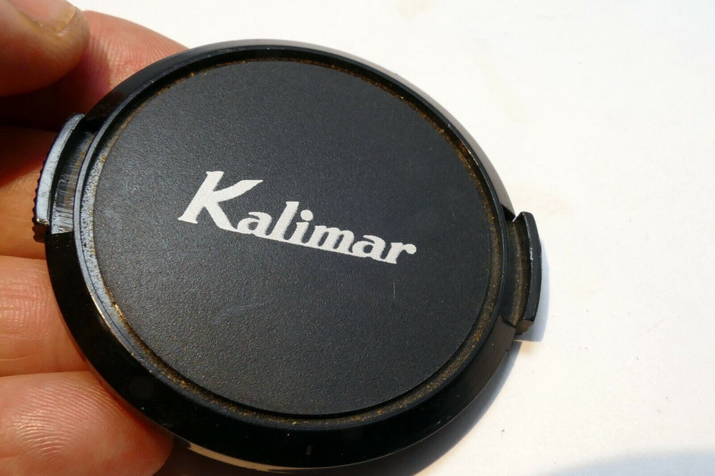 Kalimar 55mm Front Cap lens  plastic black with white logo