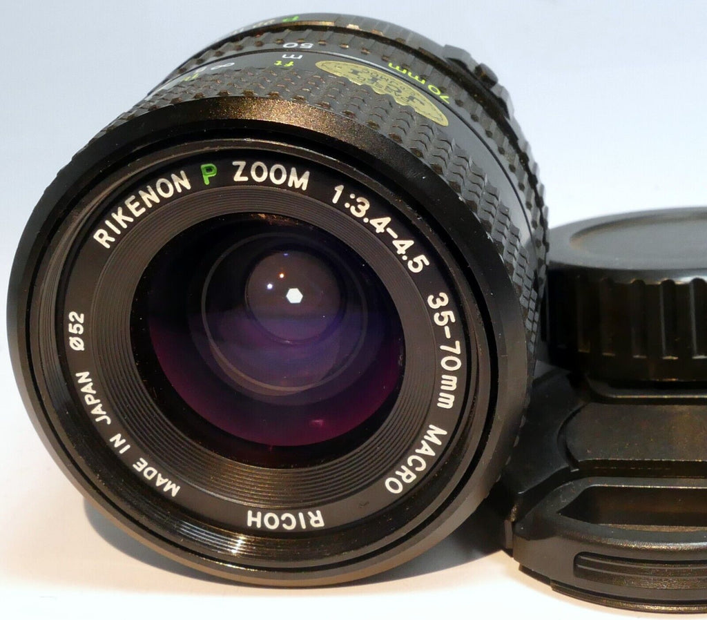 Ricoh Rikenon 35-70mm f3.4-4.5 PK Pentax Lens w fungus inside as is for parts