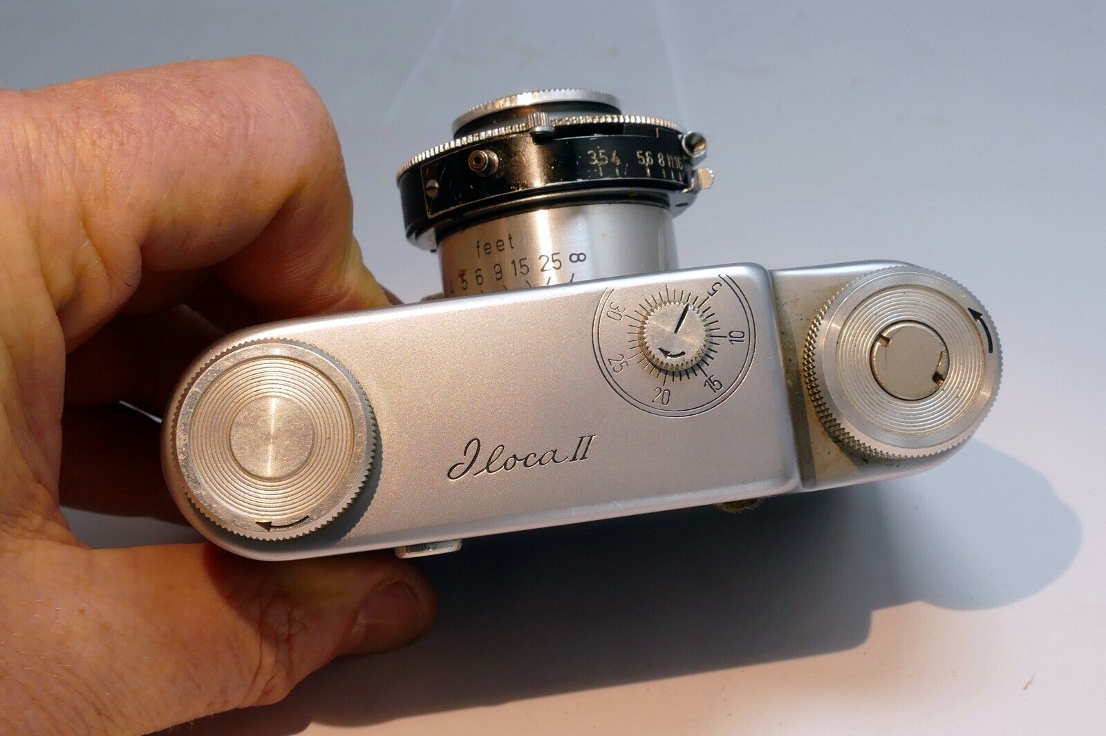 Iloca I Rangefinder Camera with V JLitar f3.5 4.5cm lens Prontor S Shutter  1940