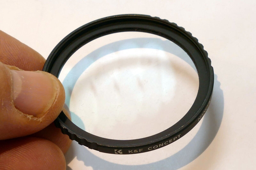 K&F Concept NANO-K 46mm Lens Filter Multi-Coated HMC ribbed rim