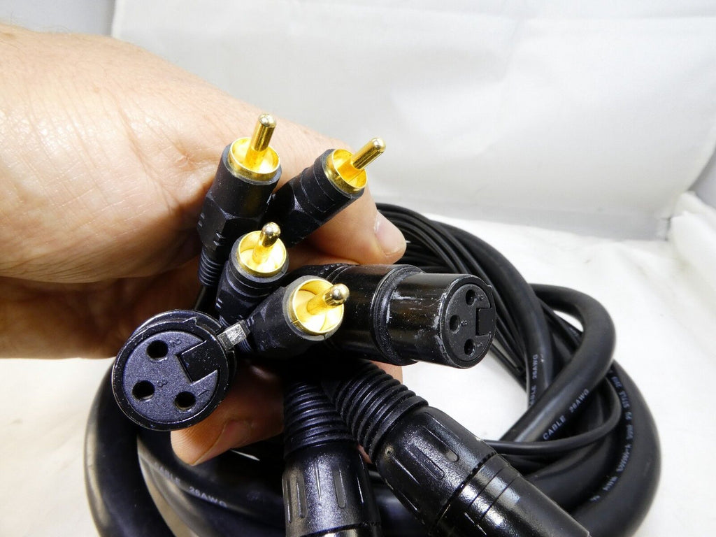 AWM E89980-A SUNF PU STYLE 2919 LOW VOLTAGE COMPUTER CABLE 26AWG 4 XLR Video