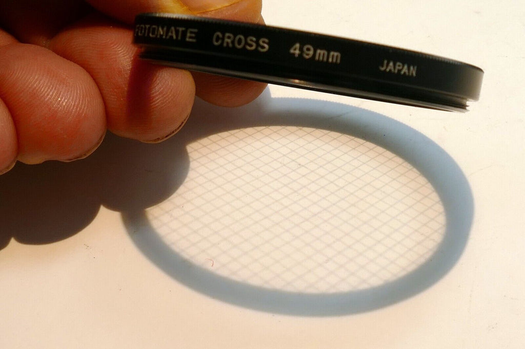 Fotomate 49mm Cross Screen 4 point CS Filter - excellent condition