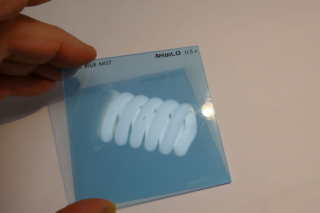 Ambico 7798 Blue Mist Filter 73X73mm square drop in  Light Blue diffusion soft