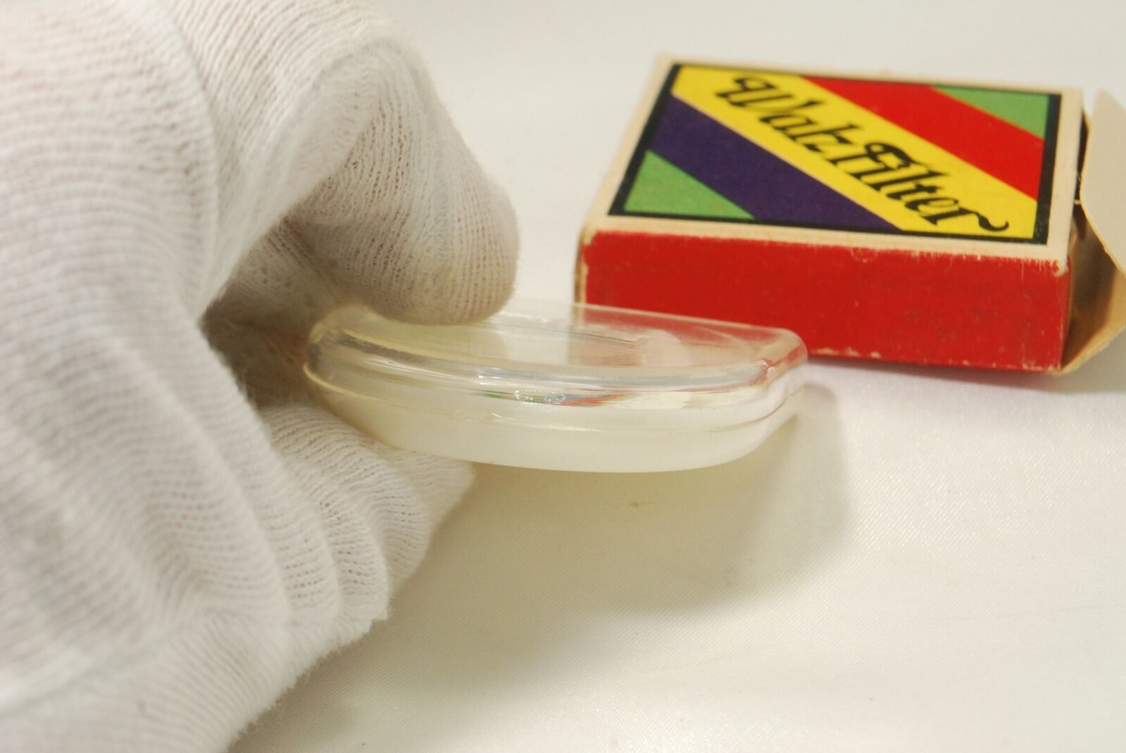 Empty box for Walz Filter for Nikkor 5cm f1.4 Nr. R4 3125041 vintage