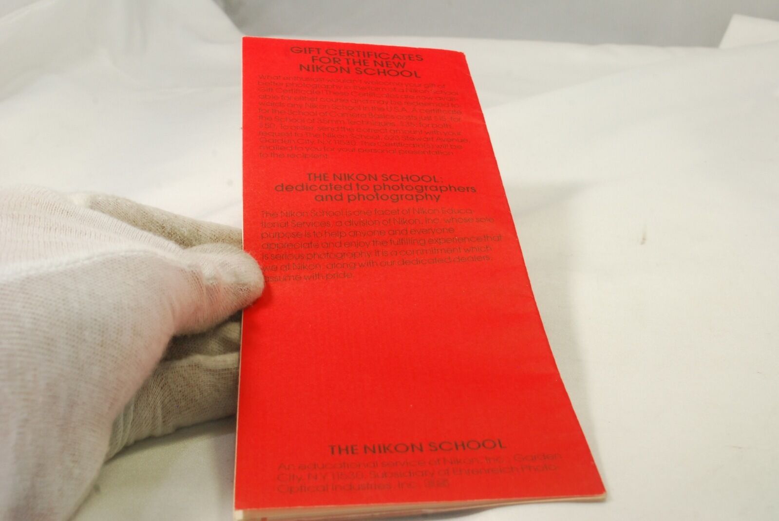 The NeThe New Nikon School of Photography 1977/78 Semester Booklet Guide 7219088