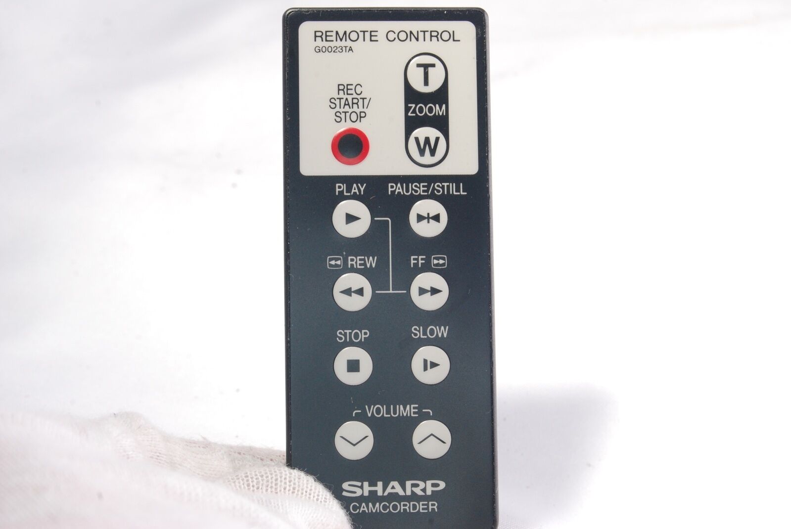 Sharp G0023TA Camcorder Remote Control 6102035 used genuine