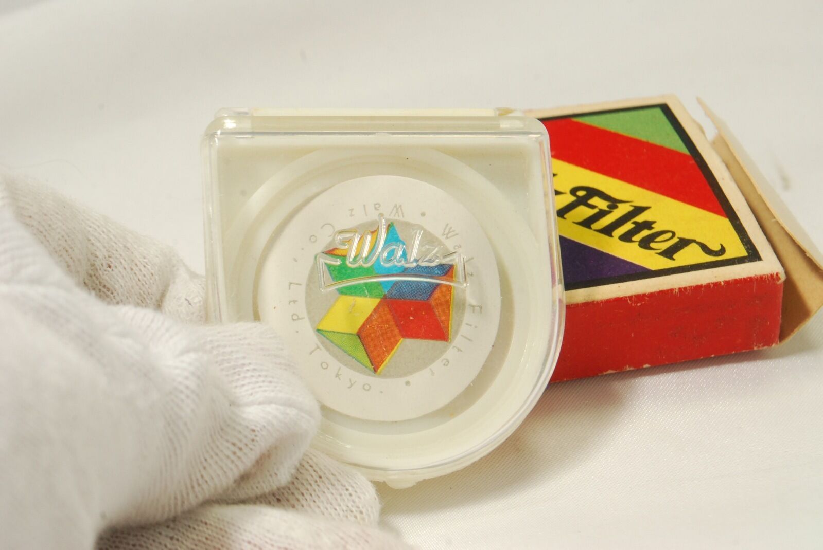 Empty box for Walz Filter for Nikkor 5cm f1.4 Nr. R4 3125041 vintage