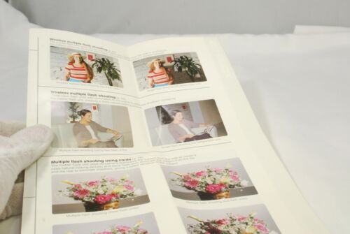 Nikon Flash shooting applications with SB-80DX Brochure Booklet Brochure