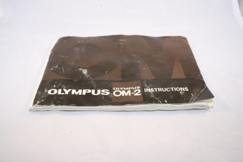 Olympus Camera OM-2 Instrucion Manual (EN) 6101068 poor condition wrinkled