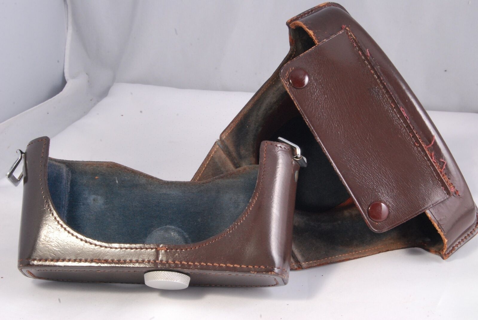 Leica Camera Case Genuine, Leather Brown - vintage R series R3 or R4