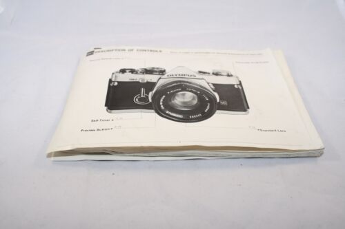 Olympus Camera OM-2 Instrucion Manual (EN) 6101068 poor condition wrinkled