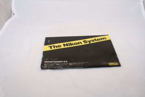 Nikon The Nikon System Instruction Guide for N2000 N2020 cameras (EN) 6101054
