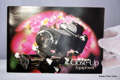 Nikon Close-up Equipement Brochure Guide (EN) micro lens brochure