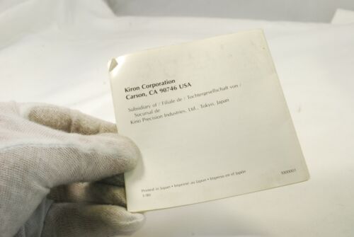 Kiron Wide Angle Lens 24mm f2 f2.0 Instructions Manual Guide  7219089