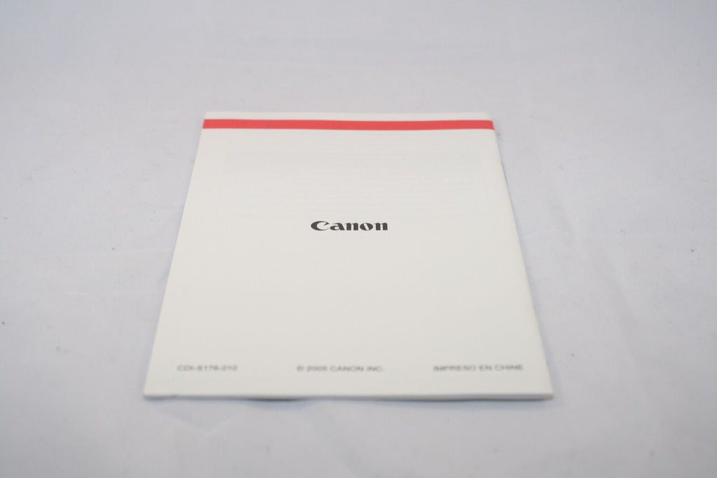 Canon Camera PowerShot A620/ A610 Basica Guia Del Usauario Espanol SP