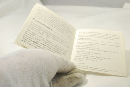 Kiron Wide Angle Lens 24mm f2 f2.0 Instructions Manual Guide  7219089