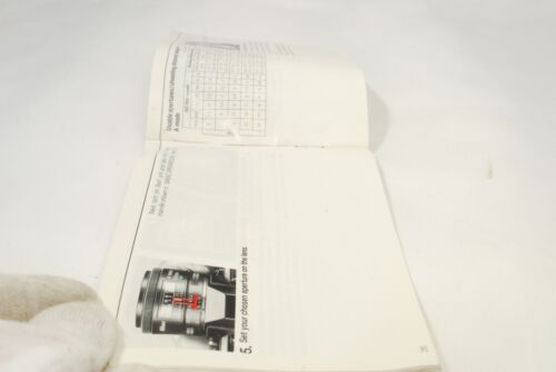 Nikon Speedlight flash SB-20 Instructional Manual 7216037 genuine vintage
